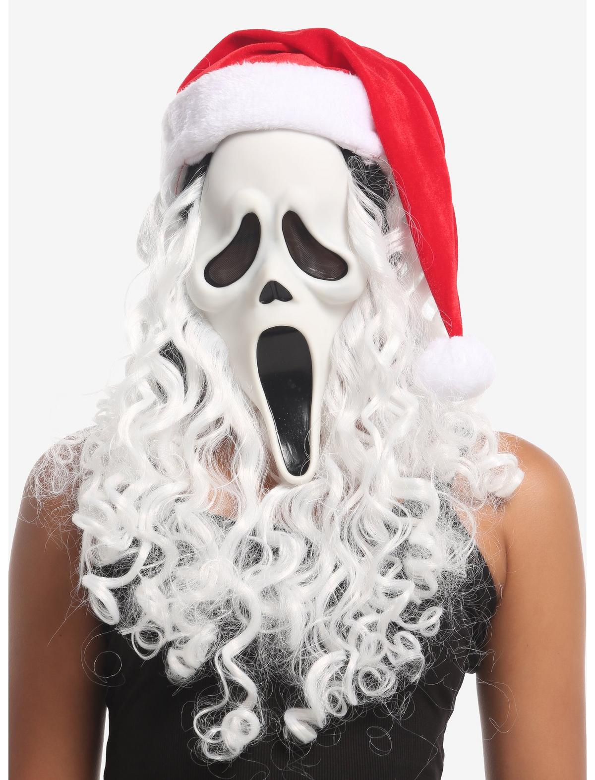 Ghost Face Santa Mask - US 4263