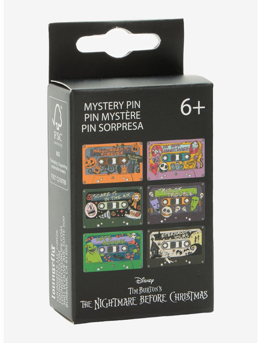 Loungefly The Nightmare Before Christmas Cassette Blind Box Enamel Pin Hot Topic Exclusive - US 5567