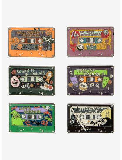 Loungefly The Nightmare Before Christmas Cassette Blind Box Enamel Pin Hot Topic Exclusive - US 5567