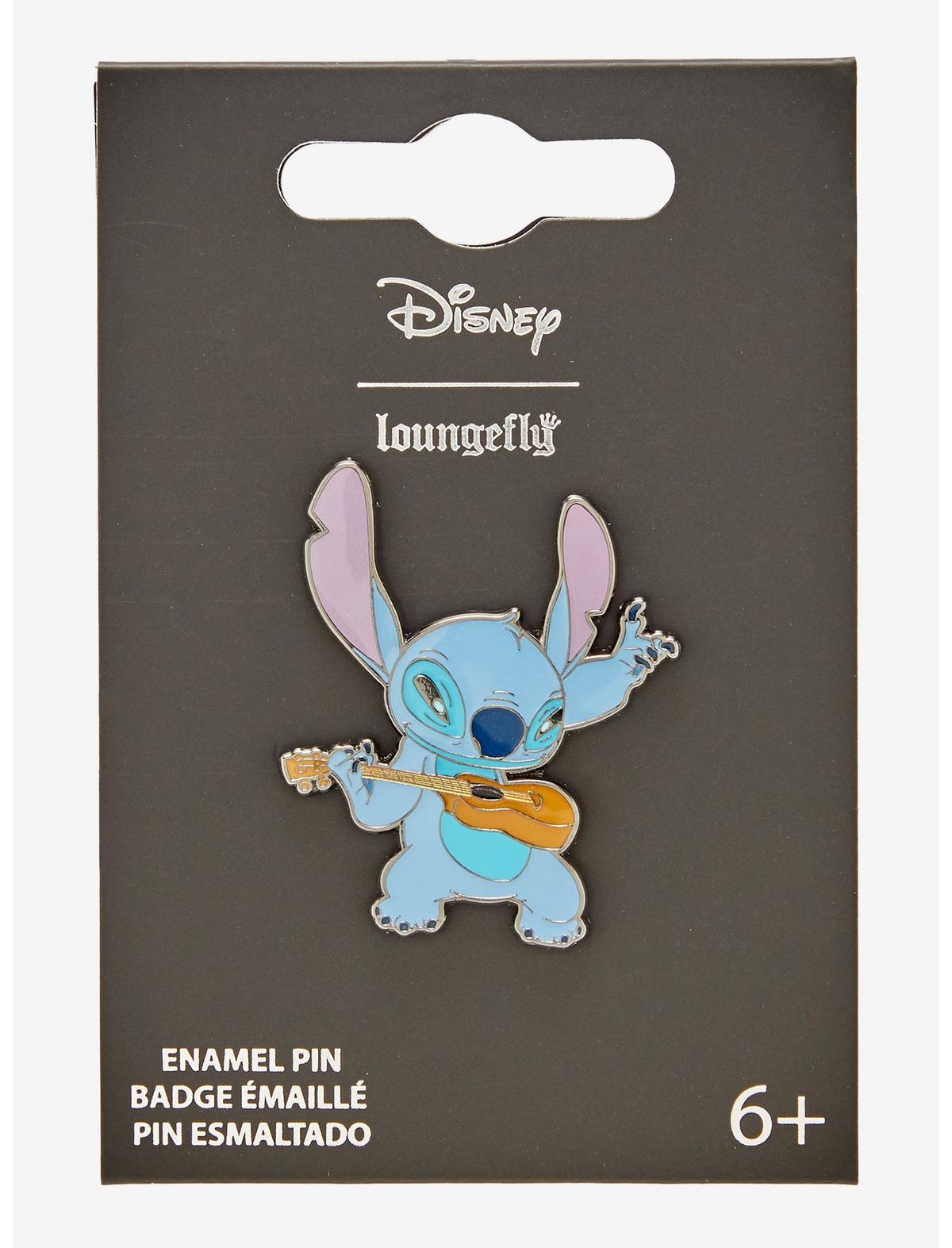 Loungefly Disney Stitch Ukulele Enamel Pin Hot Topic Exclusive - US 8048