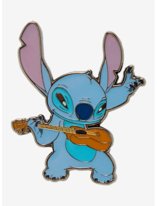 Loungefly Disney Stitch Ukulele Enamel Pin Hot Topic Exclusive - US 8048