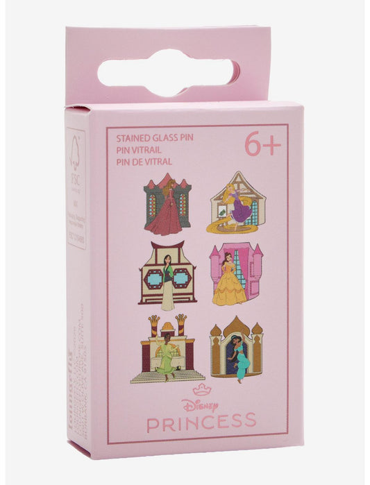 Loungefly Disney Princess Castle Blind Box Enamel Pin Hot Topic Exclusive - US 3200