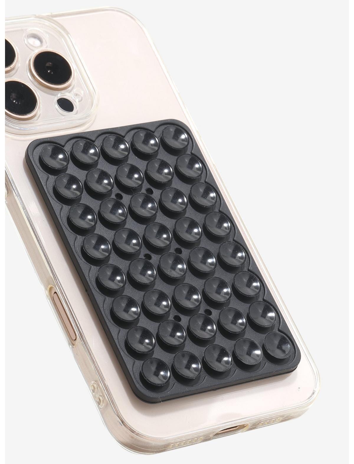 Black Silicone Suction Phone Grip - US 9032