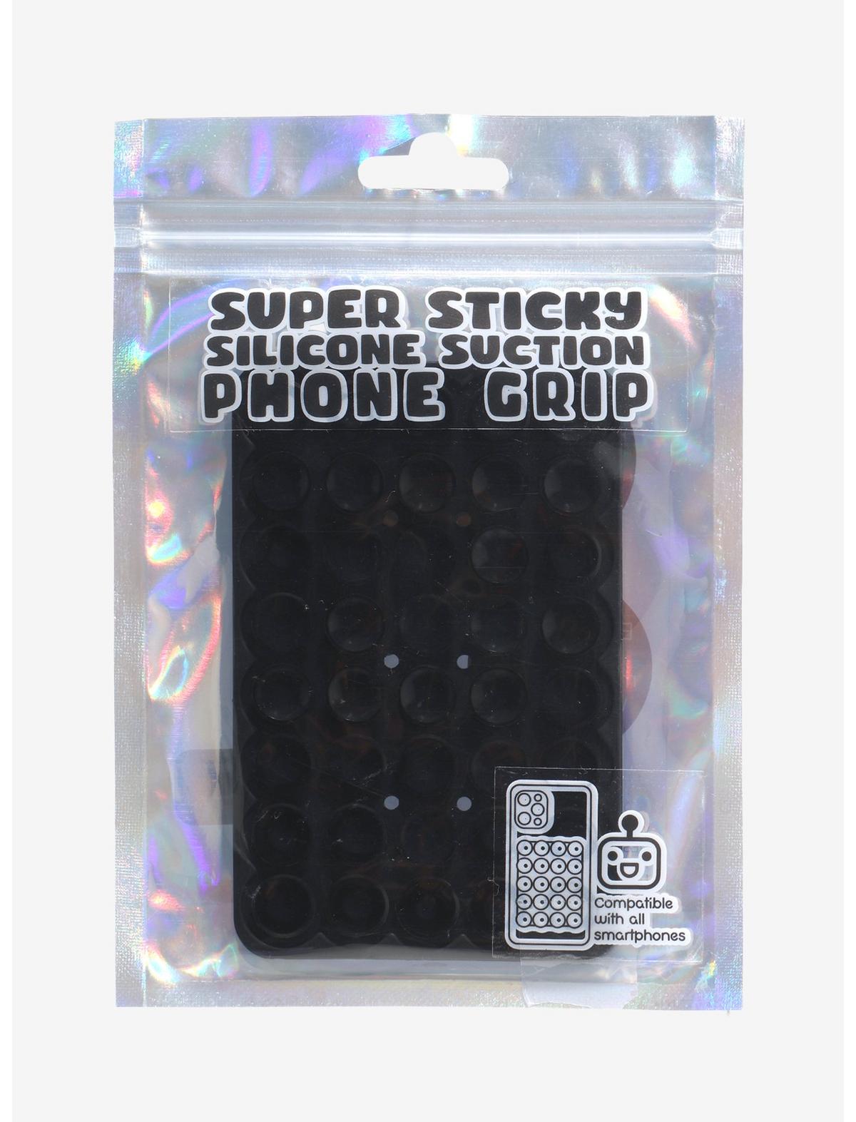 Black Silicone Suction Phone Grip - US 9032