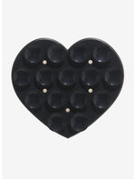 Black Heart Suction Phone Grip - US 0578