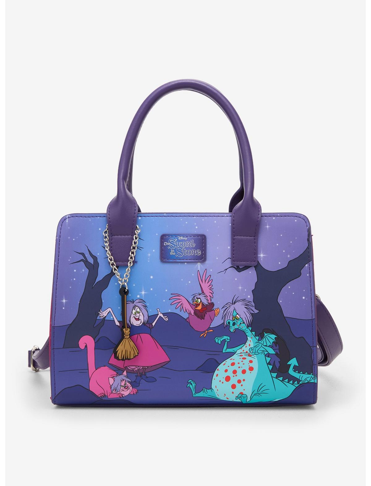 Disney The Sword In The Stone Madam Mim Charm Satchel Bag - US 7499