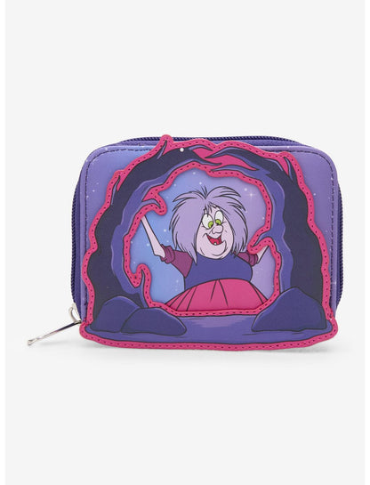 Disney The Sword In The Stone Madam Mim Tree Mini Wallet - US 7949