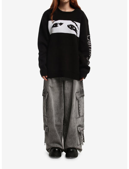 Deftones Ohms Eyes Intarsia Sweater - US 8791
