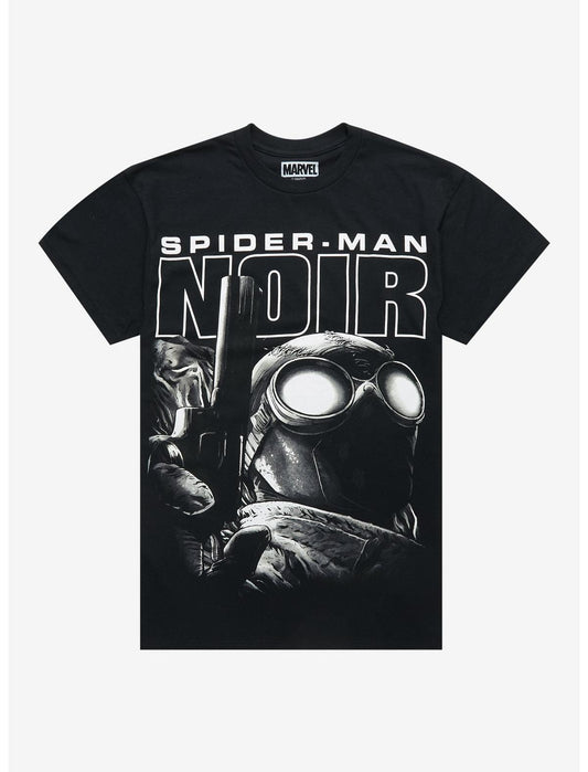 Marvel Spider-Man Noir Jumbo Portrait T-Shirt - US 0297