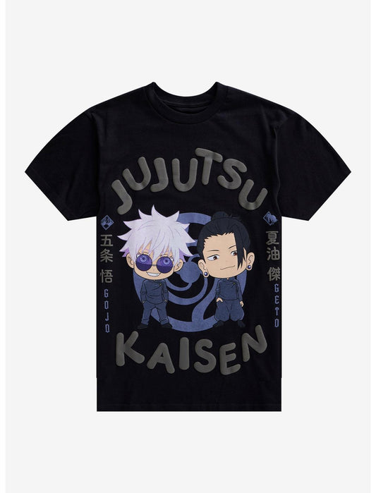 Jujutsu Kaisen Chibi SatoSugu Puff Print T-Shirt - US 8890