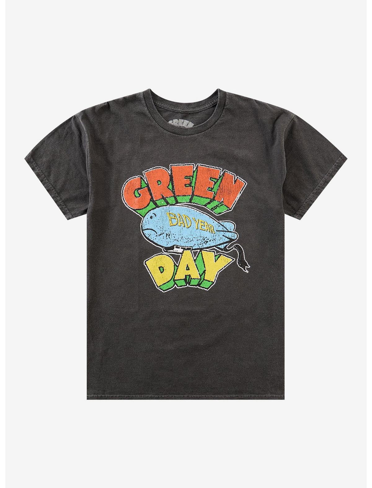 Green Day Blimp Pigment-Dye T-Shirt - US 5283