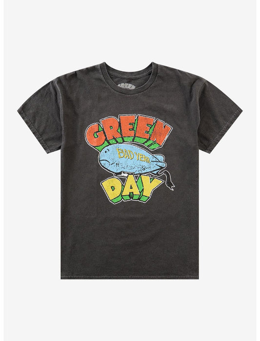 Green Day Blimp Pigment-Dye T-Shirt - US 5283
