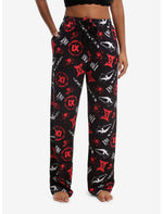 Ice Nine Kills X Ghost Face Twisting The Knife Pajama Pants - US 1092