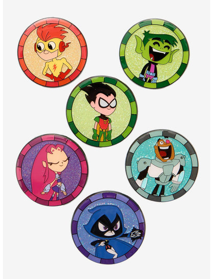 DC Comics Teen Titans Go! Character Blind Box Enamel Pin - US 5364