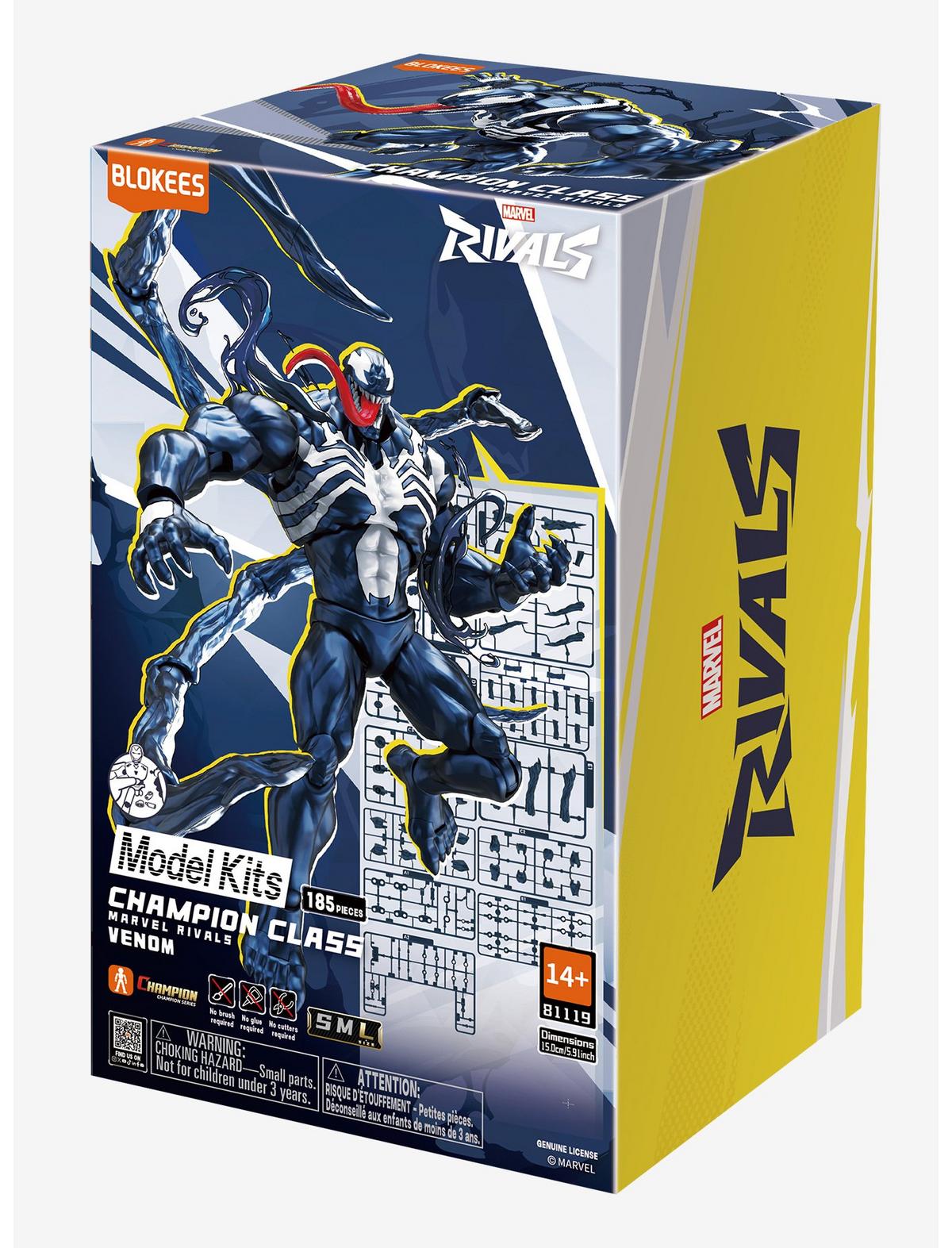 Blokees Marvel Rivals Champion Class 07 Venom Model Kit - US 3136
