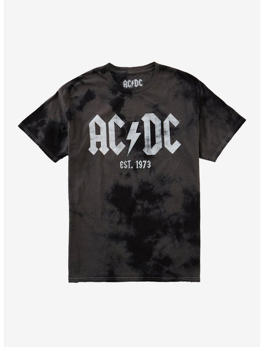 AC/DC Logo Tie-Dye T-Shirt - US 5026