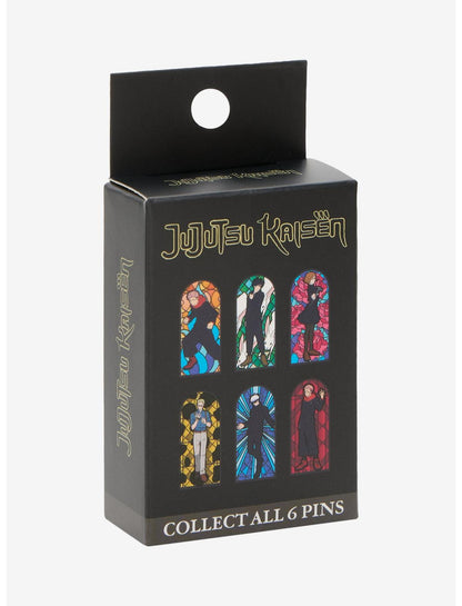 Jujutsu Kaisen Stained Glass Portrait Blind Box Enamel Pin - US 8758