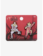 IT: Welcome To Derry Pennywise and Periwinkle Enamel Pin Set - US 4132