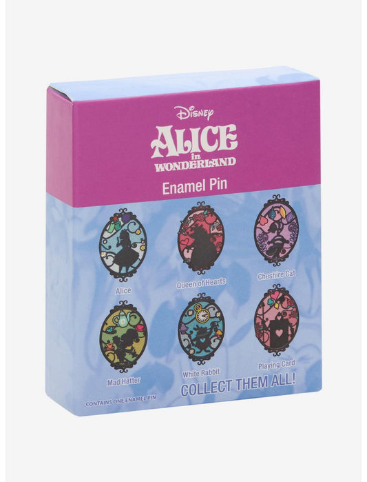 Disney Alice In Wonderland Silhouette Blind Box Enamel Pin Hot Topic Exclusive - US 1031