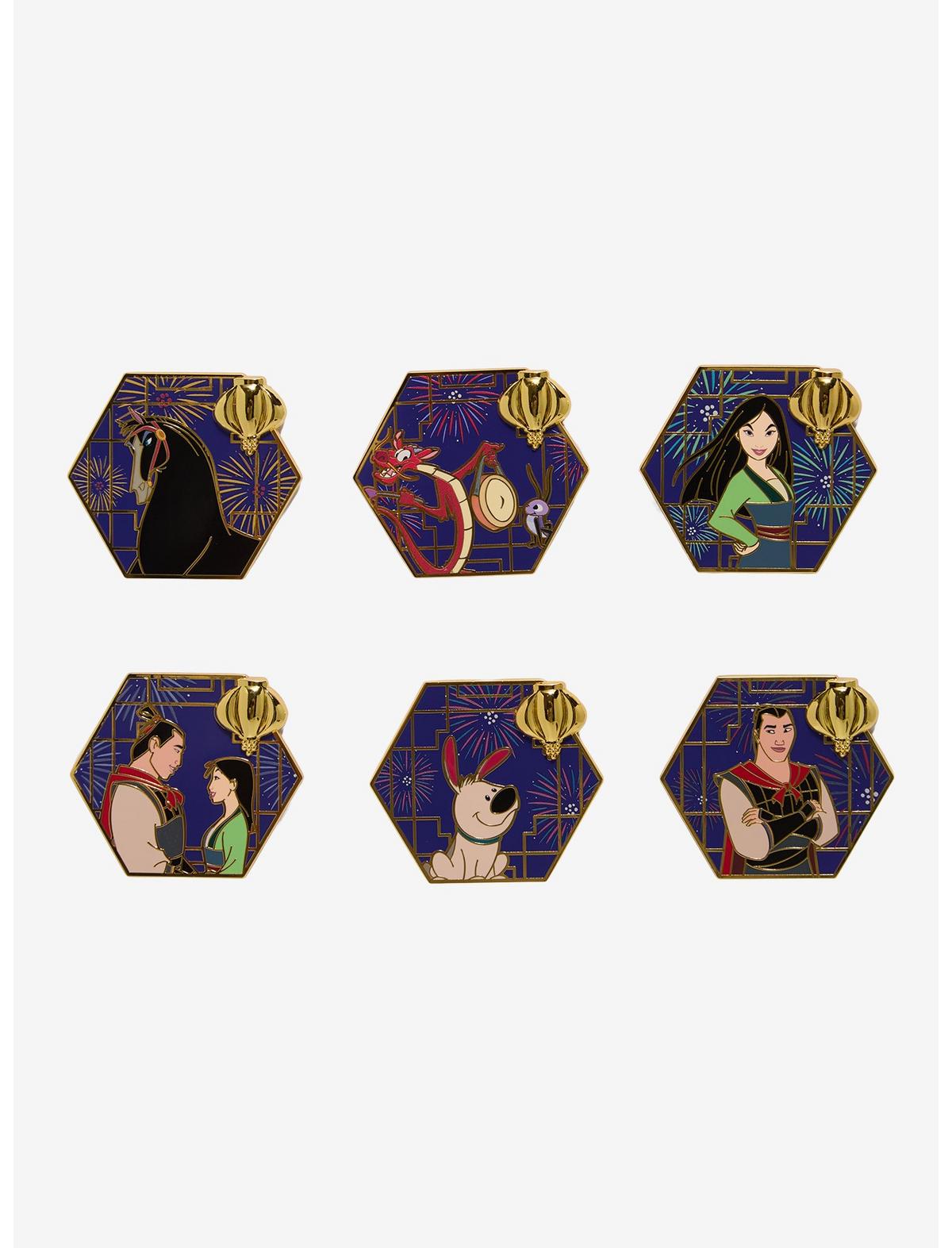 Disney Mulan Character Firework Blind Box Enamel Pin Hot Topic Exclusive - US 5102