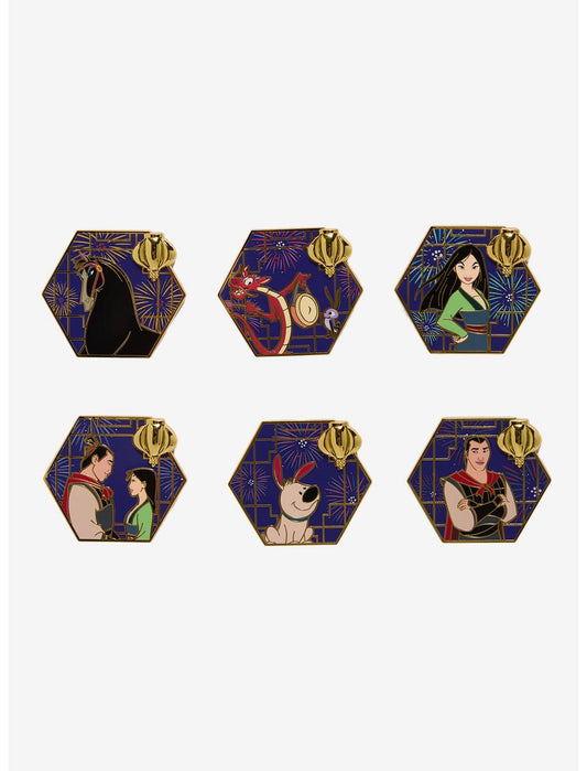 Disney Mulan Character Firework Blind Box Enamel Pin Hot Topic Exclusive - US 5102