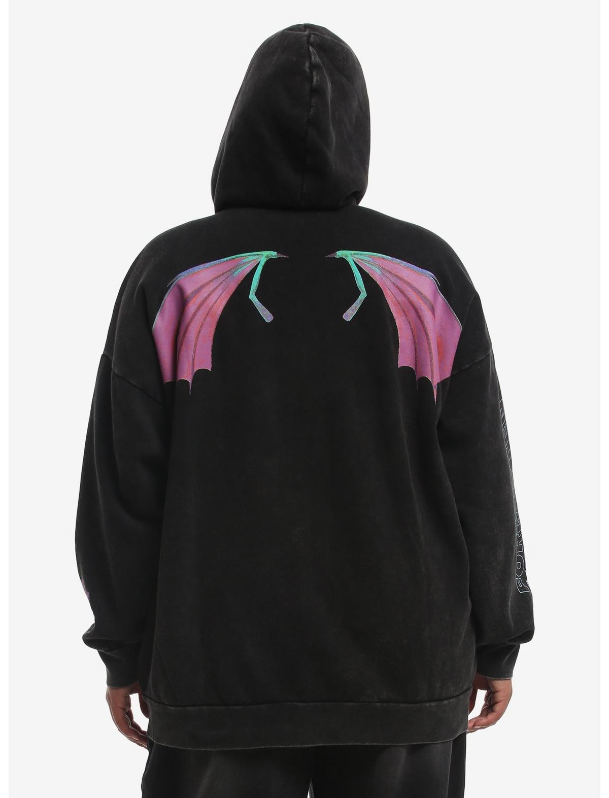 DreamWorks Animation's Forgotten Island Raissa & Jo Girls Oversized Hoodie Plus Size - US 7605