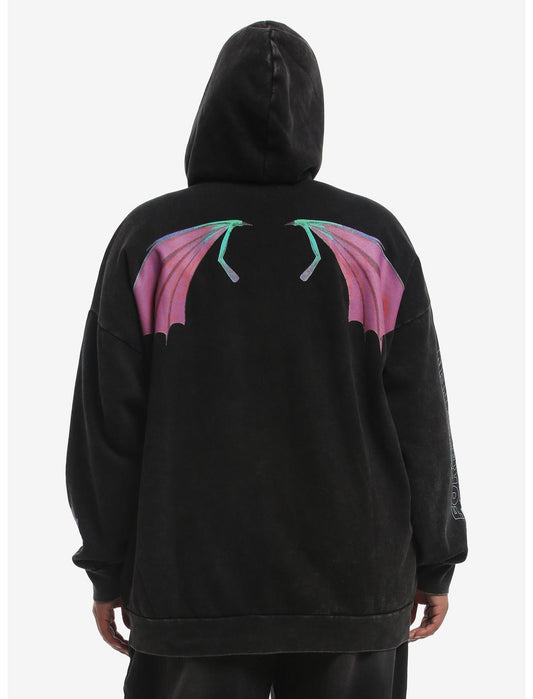 DreamWorks Animation's Forgotten Island Raissa & Jo Girls Oversized Hoodie Plus Size - US 7605