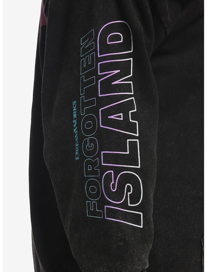 DreamWorks Animation's Forgotten Island Raissa & Jo Girls Oversized Hoodie Plus Size - US 7605