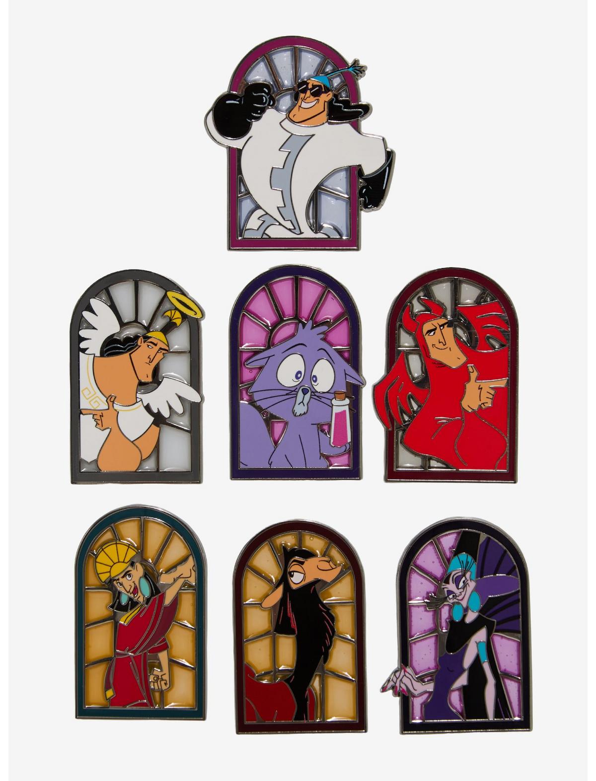 Disney The Emperor's New Groove Stained Glass Blind Box Enamel Pin Hot Topic Exclusive - US 7306