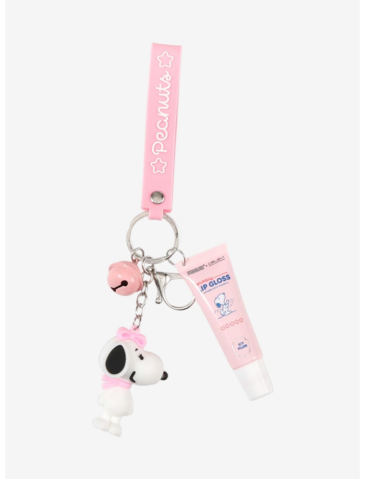 Célavi Peanuts Snoopy & Belle Lip Gloss Keychain - US 7339