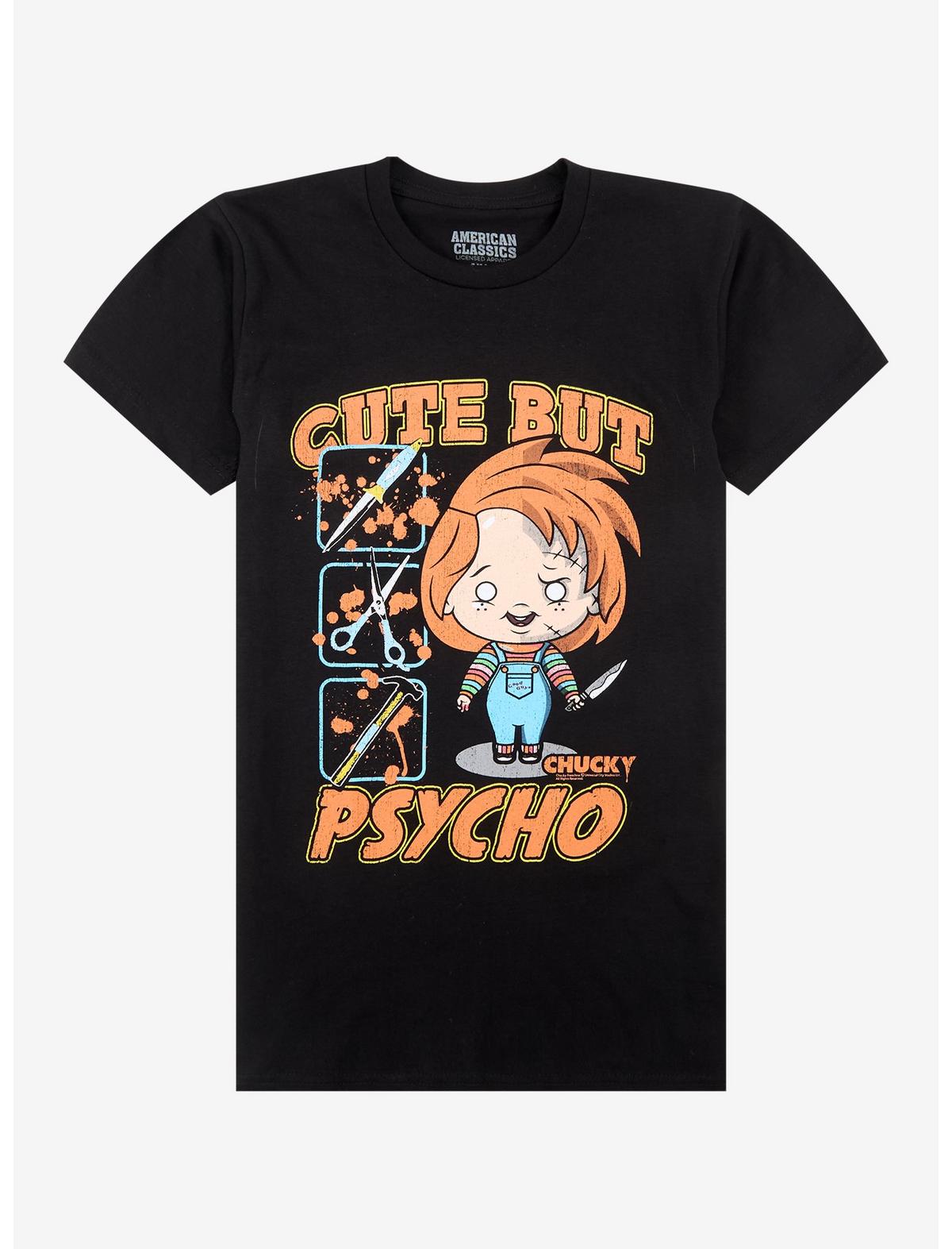 Chucky Cute But Psycho T-Shirt - US 3387
