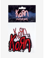 Korn Logo Sticker Set - US 6520