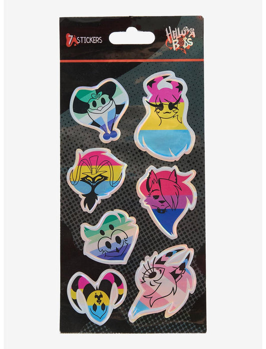 Helluva Boss Pride Sticker Sheets Hot Topic Exclusive - US 7481