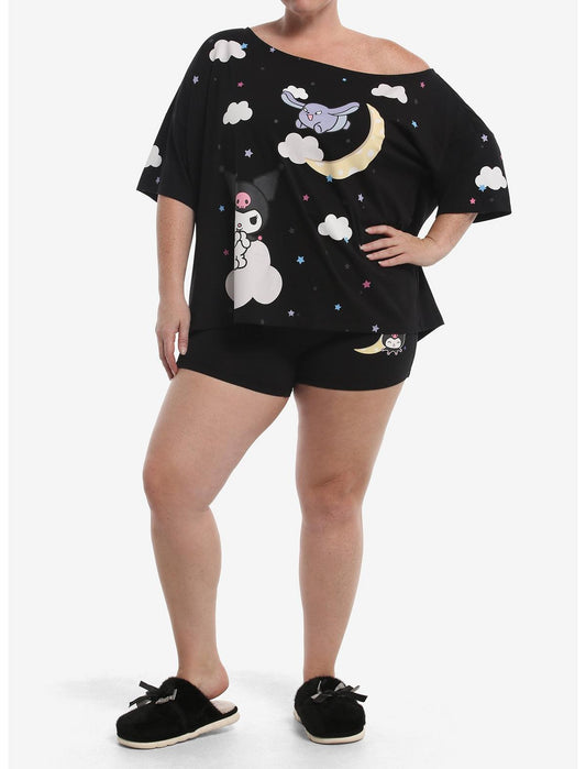 Kuromi Baku Girls Lounge Set Plus Size - US 2201