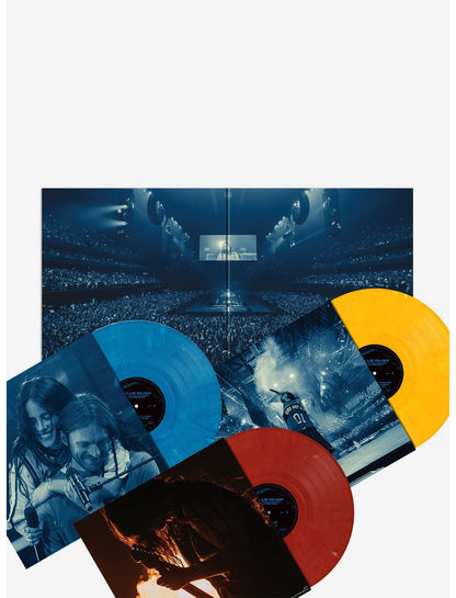 Billie Eilish Hit Me Hard And Soft: The Tour (Live) (Blue Yellow & Red) Triple Vinyl LP - US 3184