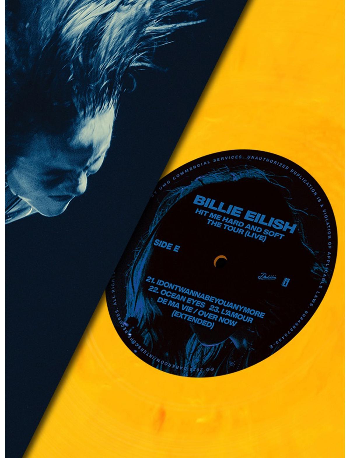 Billie Eilish Hit Me Hard And Soft: The Tour (Live) (Blue Yellow & Red) Triple Vinyl LP - US 3184
