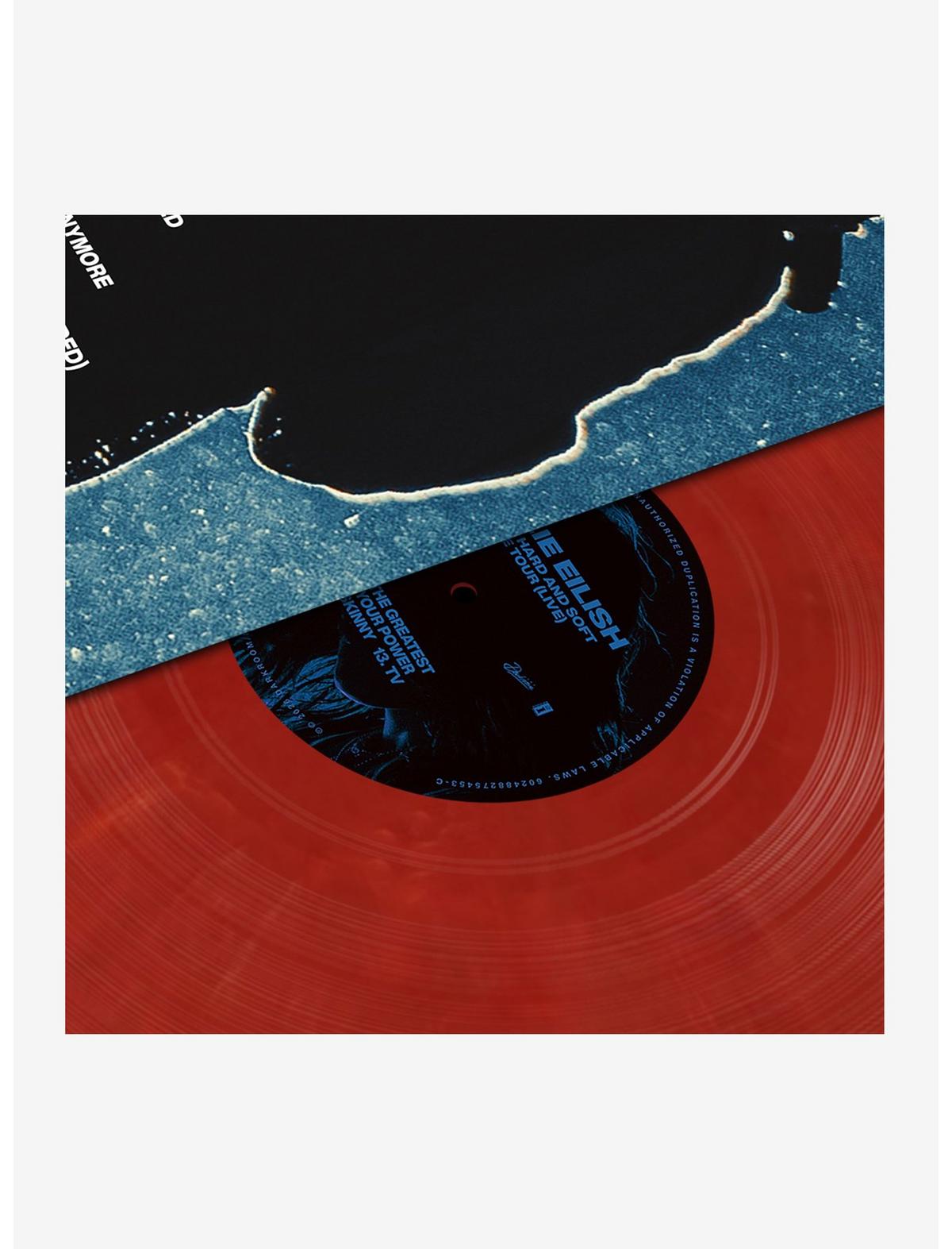 Billie Eilish Hit Me Hard And Soft: The Tour (Live) (Blue Yellow & Red) Triple Vinyl LP - US 3184