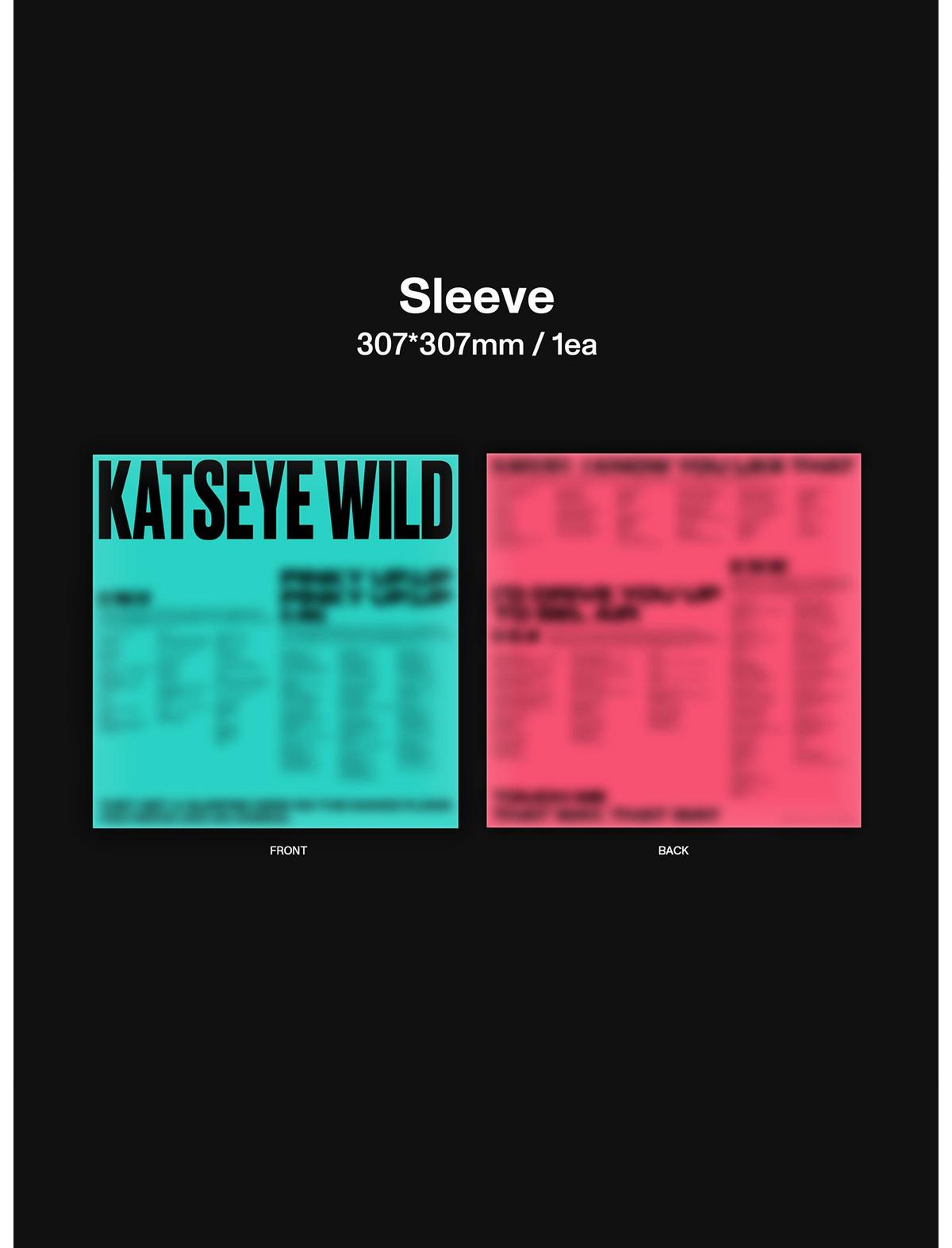KATSEYE WILD (Baby Blue) Vinyl EP Hot Topic Exclusive - US 7394