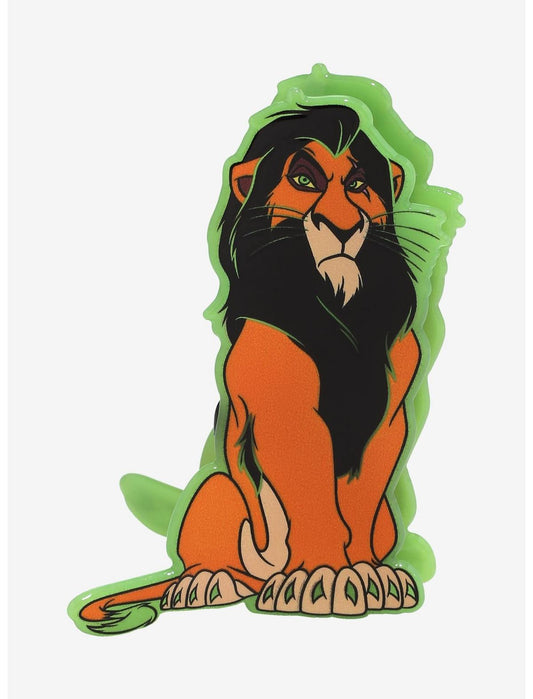 Disney The Lion King Scar Glow-In-The-Dark Claw Hair Clip - US 1787