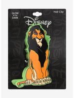 Disney The Lion King Scar Glow-In-The-Dark Claw Hair Clip - US 1787