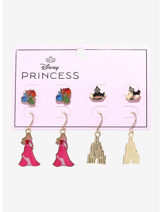 Disney Sleeping Beauty Icon Earring Set - US 9956