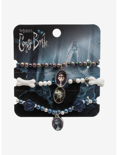 Corpse Bride Portrait Bead Bracelet Set - US 0243