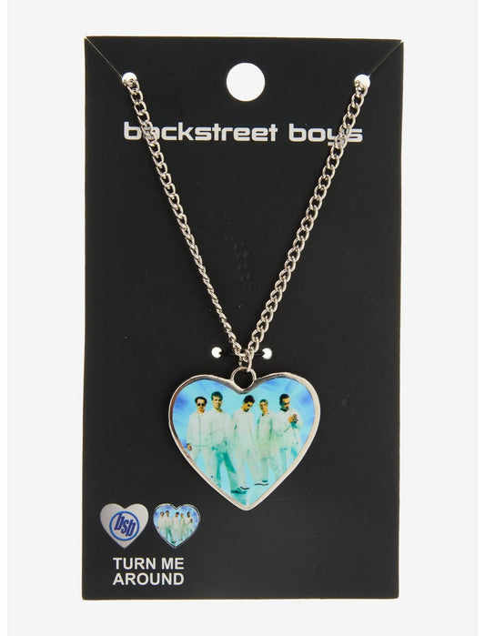 Backstreet Boys Millennium Heart Pendant Necklace - US 1362