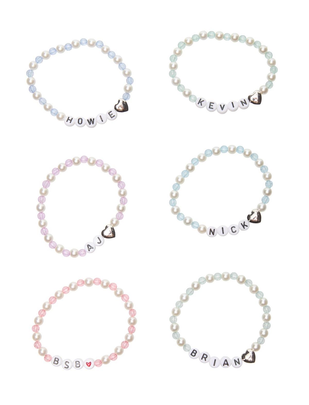 Backstreet Boys Member Bead Bracelet Set - US 2534