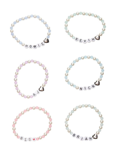 Backstreet Boys Member Bead Bracelet Set - US 2534