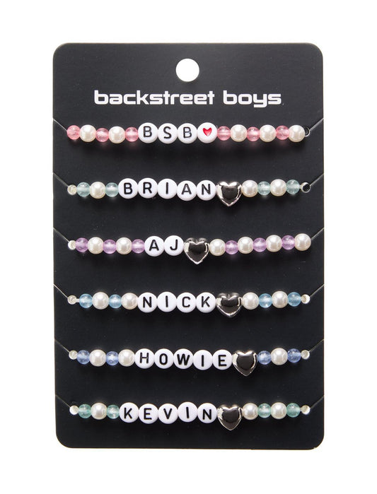 Backstreet Boys Member Bead Bracelet Set - US 2534