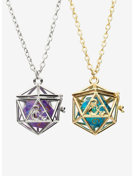Dungeons & Dragons Dice Best Friend Necklace Set - US 0379