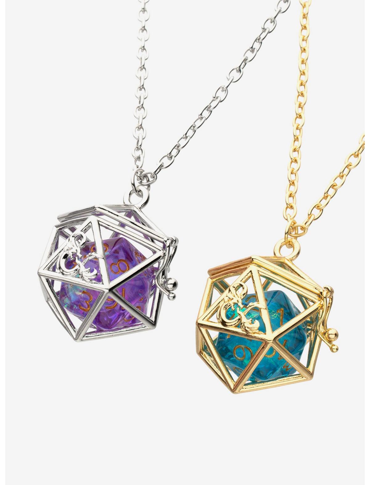 Dungeons & Dragons Dice Best Friend Necklace Set - US 0379