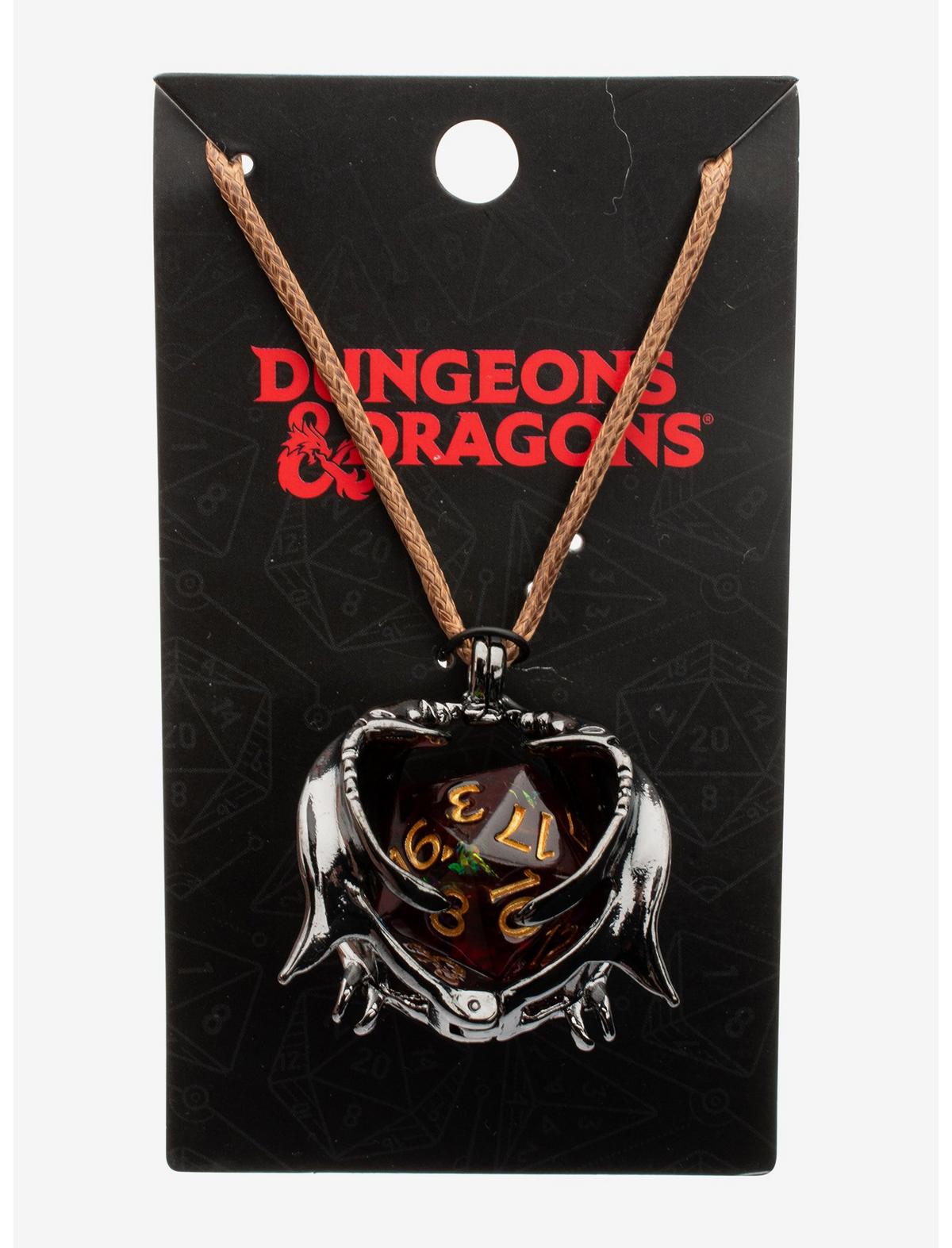 Dungeons & Dragons Caged D20 Necklace - US 0344