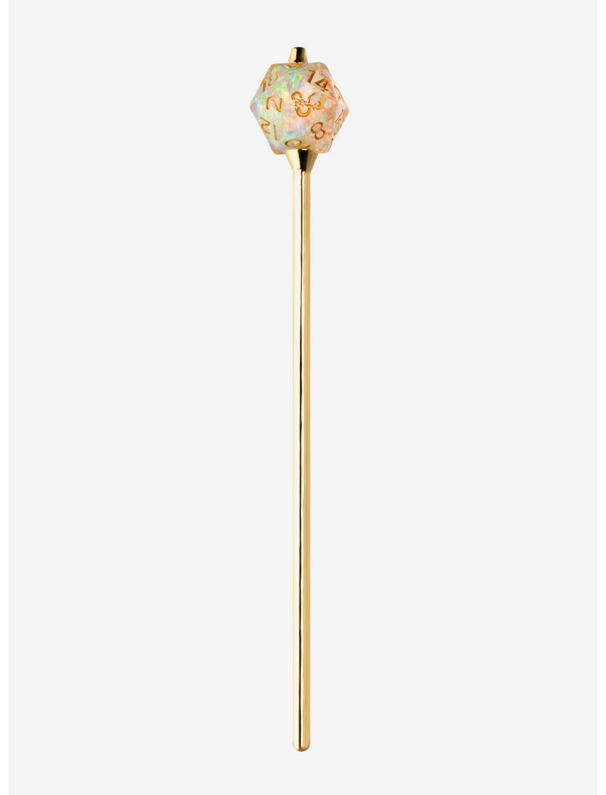 Dungeons & Dragons Iridescent D20 Hair Stick Set - US 0380